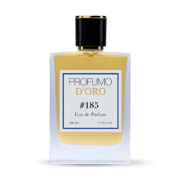 Profumo Doro 185 – edler Flakon mit orientalisch-holzigem Eau de Parfum aus Oud, Safran und Patchouli für Herren